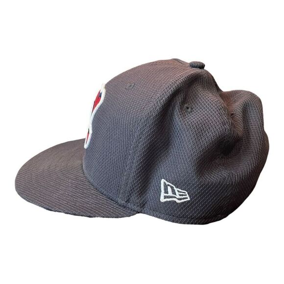 Atlanta‎ Braves New Era Fitted Hat Cap Size 7 3/8 mlb baseball - Picture 4 of 5